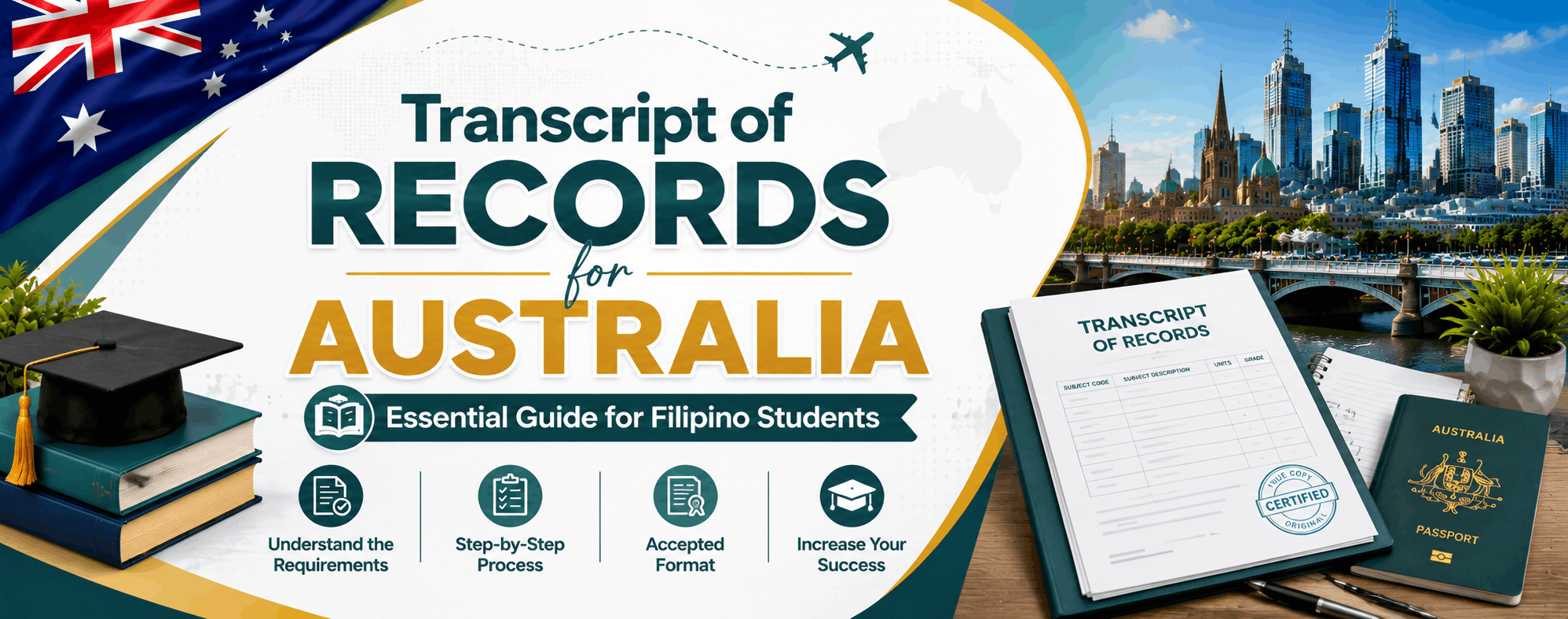 Transcript of Records for Australia: What Filipino Students Need to Know